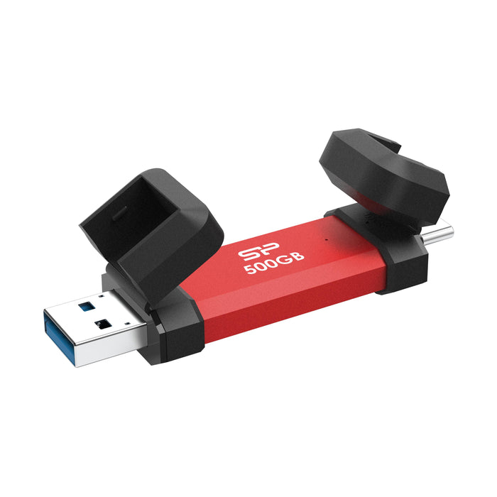 External SSD Silicon Power DS72 Red - 500GB