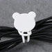 Silicone cable reel - black - Other cell phone equipment<<<HurtelXML