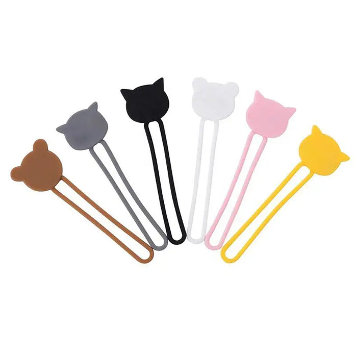 Silicone cable reel - brown - Other cell phone equipment<<<HurtelXML