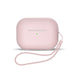Silicone case for AirPods 3 + wrist strap and lanyard - pink - Cell phone cases and covers<<<HurtelXML