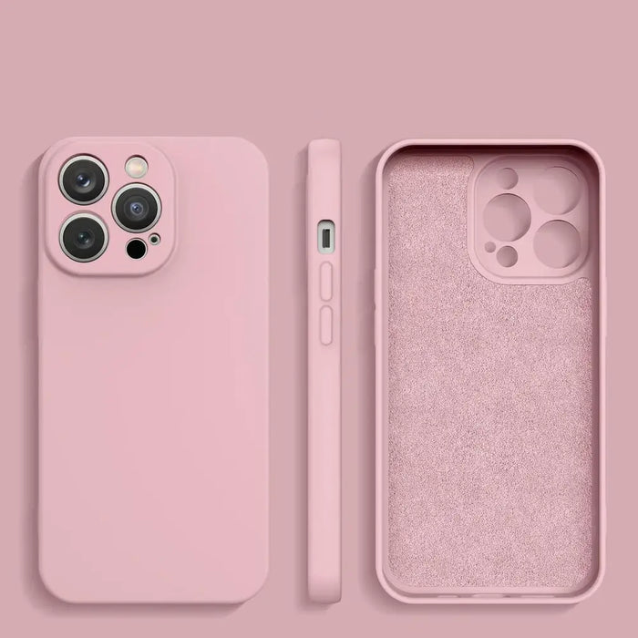 Silicone case for Samsung Galaxy A14 5G / Galaxy A14 silicone case pink - Cell phone cases and covers<<<HurtelXML