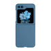 Silicone Case for Samsung Galaxy Z Flip 6 - blue - Cell phone cases and covers<<<HurtelXML