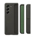 Silicone case for Samsung Galaxy Z Fold 5 with stand and strap - black - Accessories<<<SAMSUNG Mobile