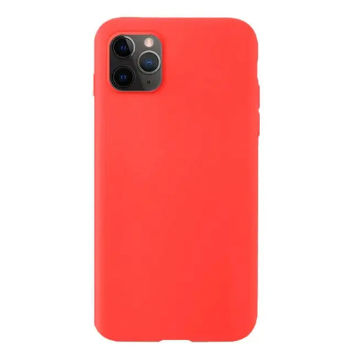 Silicone Case Soft Flexible Rubber Cover for iPhone 11 Pro red - Cell phone cases and covers<<<HurtelXML