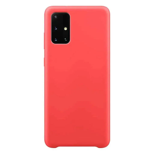 Silicone Case Soft Flexible Rubber Cover for Samsung Galaxy S21+ 5G (S21 Plus 5G) red - Cell phone cases