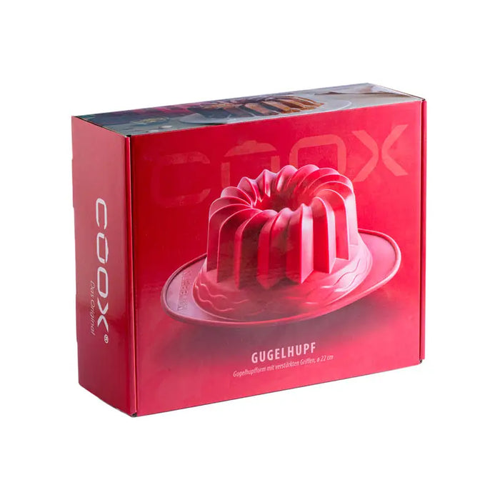 SILICONE CUPCAKE MOLD 29.5X22X10 CM RED COOX - Съдове за готвене<<<Домашни потреби<<<Кухня<<<Praktiker