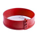 SILICONE MOLD WITH GLASS BASE Ф26Х7/3.4 L RED COOX - Съдове за готвене<<<Домашни потреби<<<Кухня<<<Praktiker