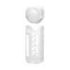 Silicone protective case + lens cover Sunnylife for Insta360 X4 (white) - For sports cameras<<<Accessories<<<Photo