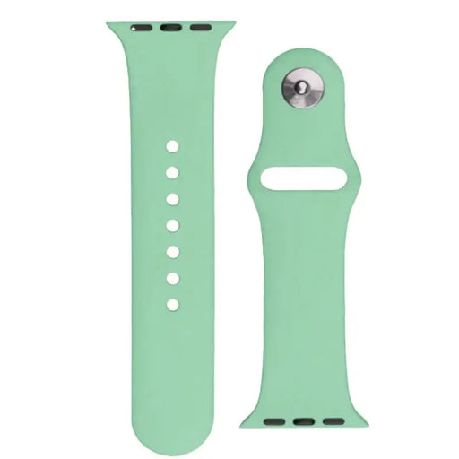 Silicone Strap APS for Apple Watch 42/44/45mm Strap Watch Bracelet - Light Green - Smartwatch straps