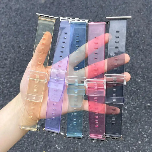 Silicone Strap Bracelet Bracelet Strap Light for Apple Watch 38 / 40 mm - Red - Smartwatch straps and cases<<<HurtelXML