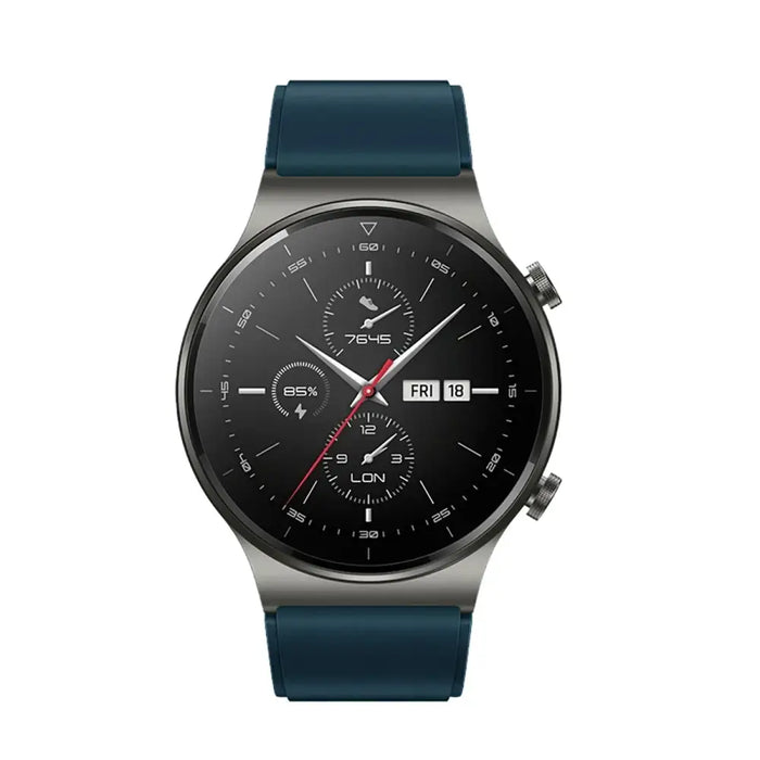 Silicone Strap for Huawei Watch GT 2/3/4/2 Pro/3 Pro/4 Pro/GT 2e 46mm - Dark Green - Other cell phone