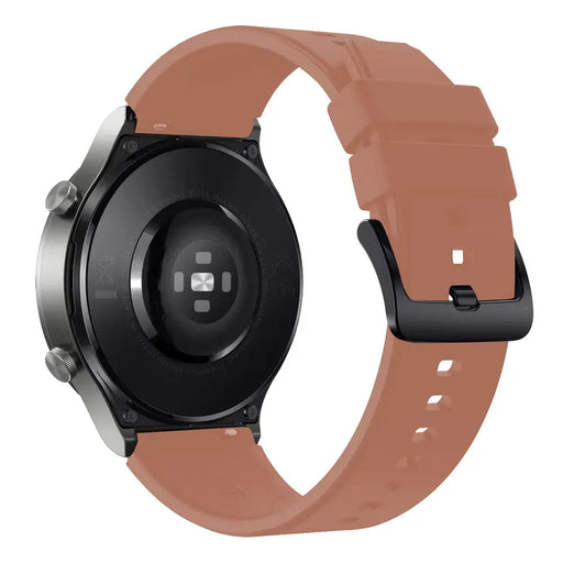 Silicone strap for Huawei Watch GT 2 / 3 / 4 / 2 Pro / 3 Pro / 4 Pro / GT 2e - burgundy - Other cell phone