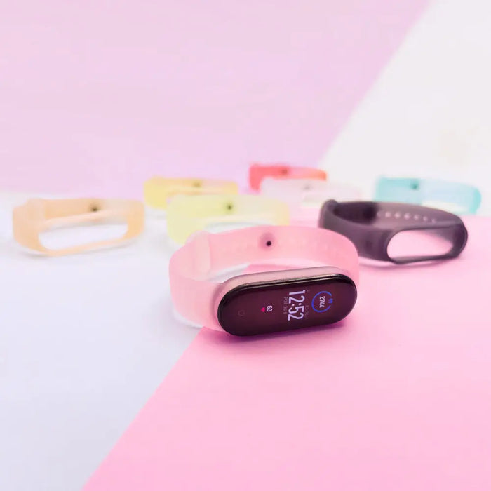 Silicone strap for Xiaomi Mi Band 5 / 6 wristband strap - gold - Cell phone cases and covers<<<HurtelXML