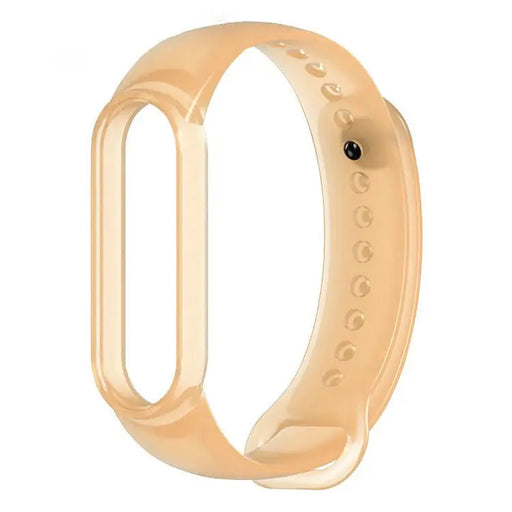 Silicone strap for Xiaomi Mi Band 5 / 6 wristband strap - gold - Cell phone cases and covers<<<HurtelXML