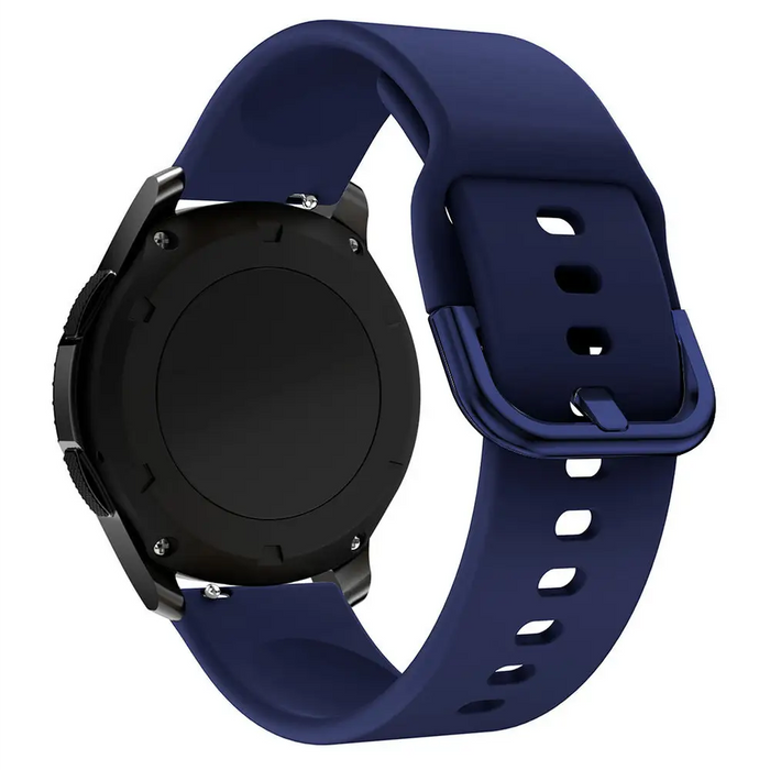 Silicone Strap TYS band for Samsung Galaxy Watch 40 / 41 / 42 / 43 / 44 mm - dark blue - Cell phone cases