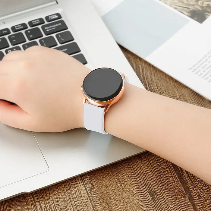 Silicone Strap TYS band for Samsung Galaxy Watch 45 / 46 / 47 mm - turquoise - Cell phone cases and covers<<<HurtelXML