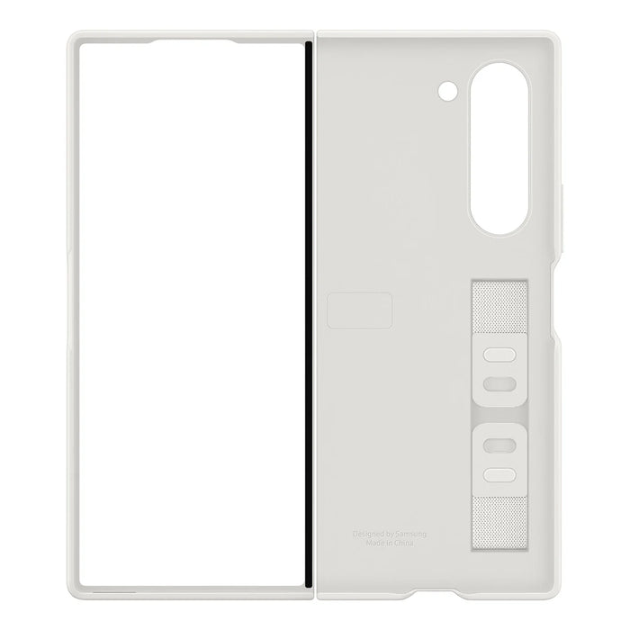 Силиконов кейс Samsung EF-MF956TWEGWW за Samsung Galaxy Z Fold 6 - бял - Cell phone cases