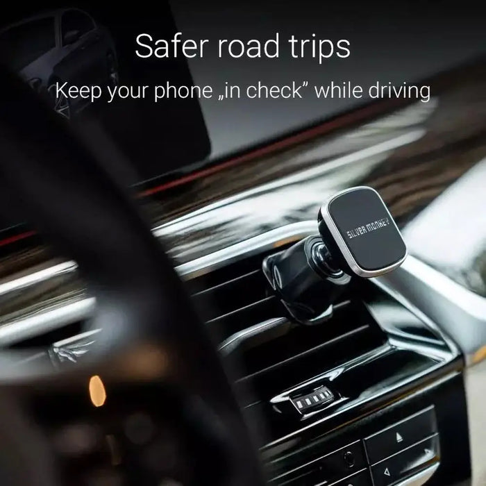 Silver Monkey CM-MGN-SM magnetic car air vent holder - black - Cell phone holders<<<HurtelXML