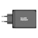 Silver Monkey SMA153 200W GaN charger 3xUSB-C PD USB-A QC 3.0 - black - Cell phone USB charger<<<HurtelXML