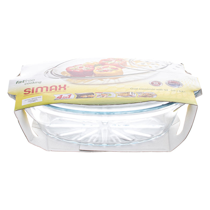 REFRIGERANT BOWL WITH LID 3 L+0.6 L SIMAX