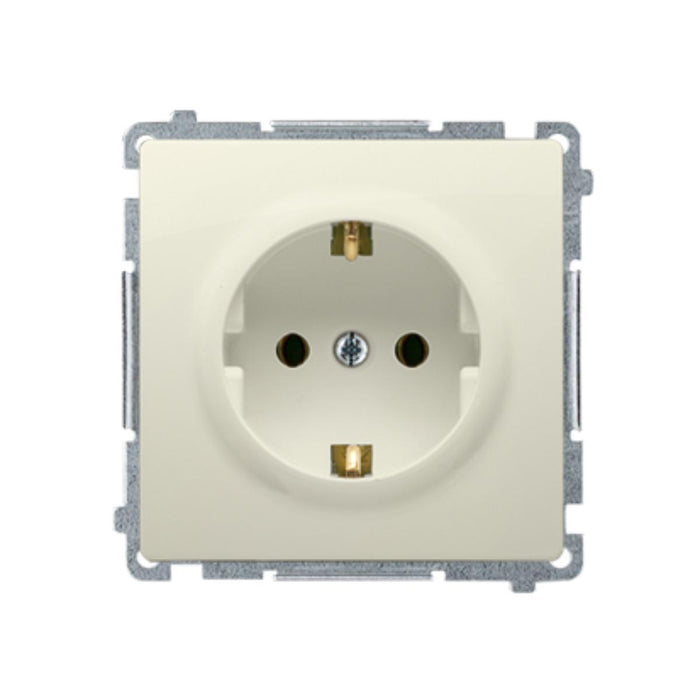 CONTACT SINGLE SHUKO BEIGE IP44