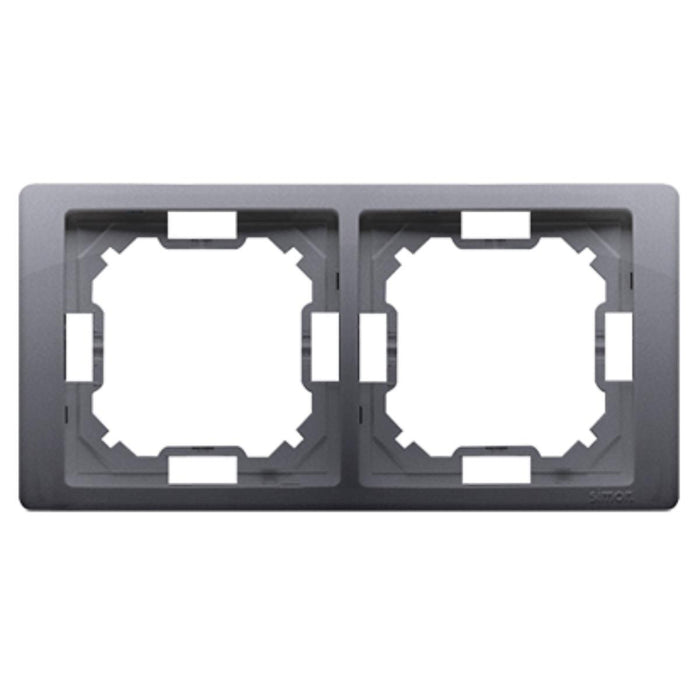FRAME DOUBLE SILVER MAT SIMON BASIC