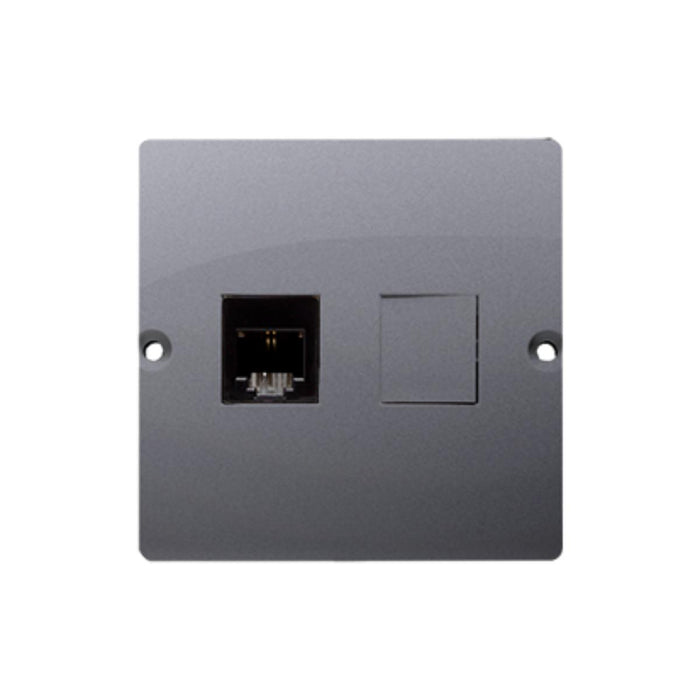 SOCKET INTERNET RJ45 SILVER MAT SIMON