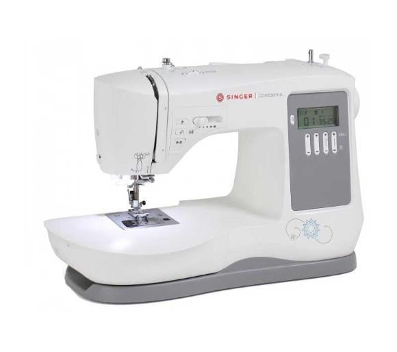 Singer 7640 sewing machine, electric current, white
