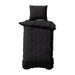 SINGLE BEDROOM SET 2 PIECES WITHOUT SHEET VISCOSE DILIOS CHARLES - Спално бельо<<<Текстил за спалня<<<Мебели и