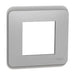 SINGLE FRAME ALUMINUM SCHNEIDER UNICA (NU400230) - Ключове и контакти<<<Електроматериали<<<Praktiker&&&Ключове и