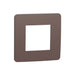 SINGLE FRAME CHOCOLATE WITH EDGE ANTHRACITE SCHNEIDER UNICA (NU280217) - Ключове и