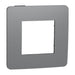 SINGLE FRAME GRANITE WITH EDGE ANTHRACITE SCHNEIDER UNICA (NU280222) - Ключове и