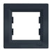SINGLE HORIZONTAL FRAME ANTHRACITE SCHNEIDER ASFORA - Ключове и контакти<<<Електроматериали<<<Praktiker&&&Ключове и