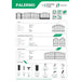 SINGLE LEFT DOOR 1.5X0.90M POLARGOS PALERMO - Пана и Врати<<<Мрежи и огради<<<Градина<<<Praktiker