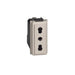 SINGLE-MODULE CONTACT ITALIAN STANDARD 10/16A LIVING NOW LEGRAND - CREAM - Ключове контакти димери и