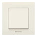 SINGLE POLE SWITCH PANASONIC KARRE PLUS - Ключове и контакти<<<Електроматериали<<<Praktiker&&&Ключове и