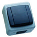SINGLE-POLE SWITCH WATERPROOF IP55 GRAY MAKEL ALOE VERA - Ключове и контакти<<<Електроматериали<<<Praktiker&&&Ключове и