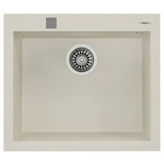 Sink TEKA FORSQUARE 50.40 TG cream - Еднокоритни мивки за вграждане<<<Мивки за вграждане<<<Уреди за