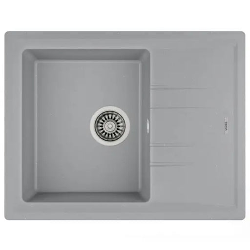 Sink TEKA STONE 45 S-TG GRAY METALLIC - Еднокоритни мивки за вграждане<<<Мивки за вграждане<<<Уреди за