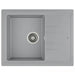 Sink TEKA STONE 45 S-TG GRAY METALLIC - Еднокоритни мивки за вграждане<<<Мивки за вграждане<<<Уреди за