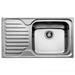 Sink TEKA SUPER BOWL 1C 1E MAX SMOOTH LEFT - Еднокоритни мивки за вграждане<<<Мивки за вграждане<<<Уреди за
