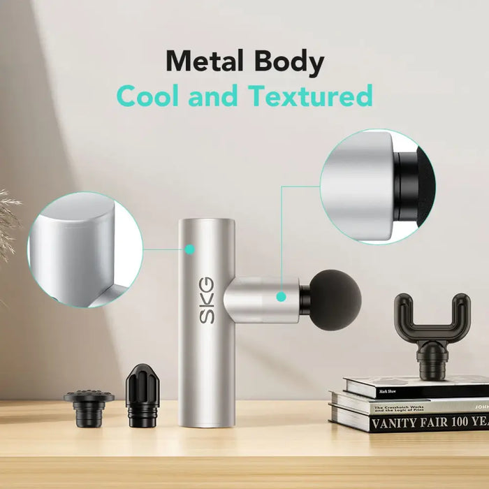 SKG F3 Lite massage gun for the whole body - silver - Sport products<<<HurtelXML