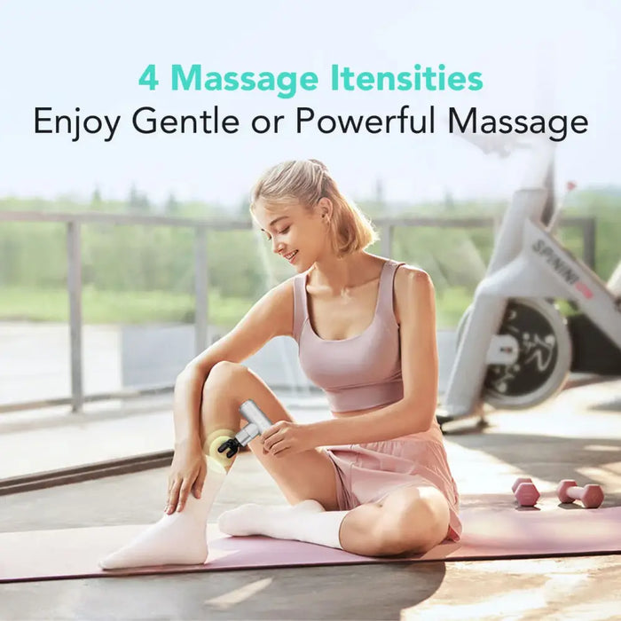 SKG F3 Lite massage gun for the whole body - silver - Sport products<<<HurtelXML