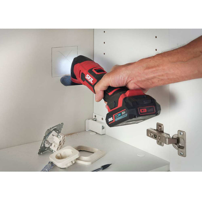 BATTERY MULTIFUNCTIONAL TOOL 18 V SKIL MF1E3620CA 18 V, NUMBER OF BATTERIES 1, 2.50 Ah