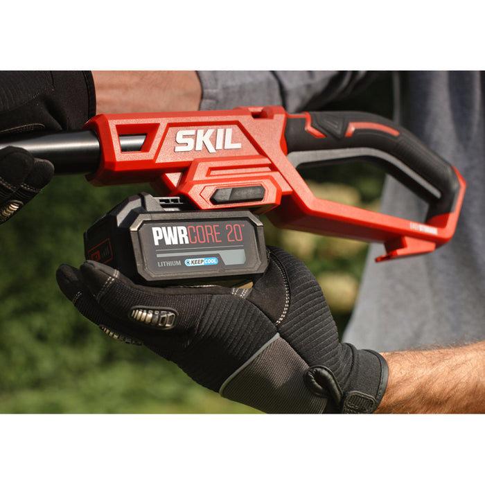 BATTERY TELESCOPIC CHAINSAW SKIL GV1E0650CA 18 V, NUMBER OF BATTERIES 1, 2.00 Ah, BAR LENGTH 20.00 cm