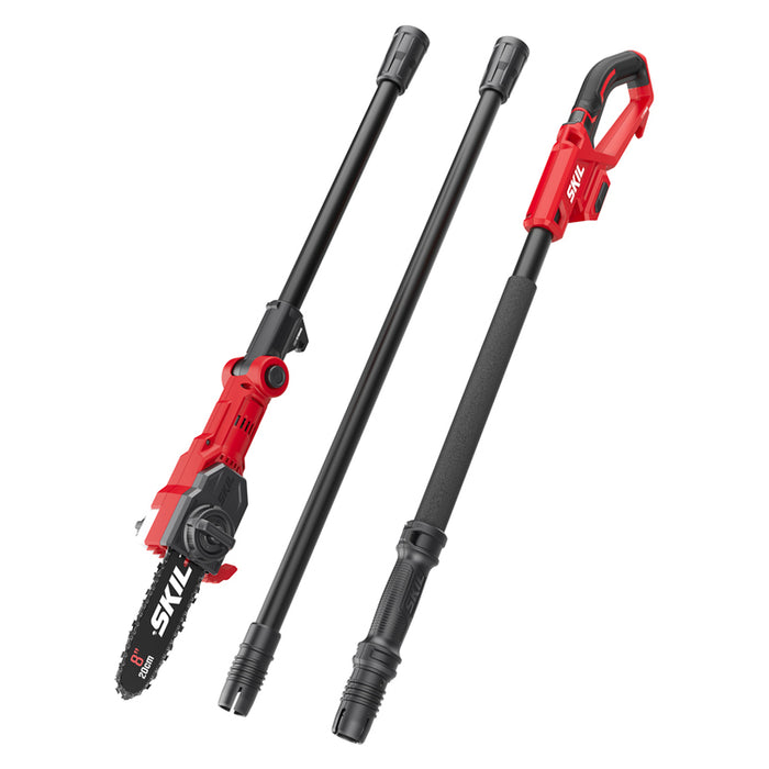 BATTERY TELESCOPIC CHAINSAW SKIL GV1E0650CA 18 V, NUMBER OF BATTERIES 1, 2.00 Ah, BAR LENGTH 20.00 cm