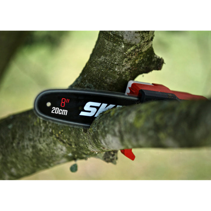 BATTERY TELESCOPIC CHAINSAW SKIL GV1E0650CA 18 V, NUMBER OF BATTERIES 1, 2.00 Ah, BAR LENGTH 20.00 cm