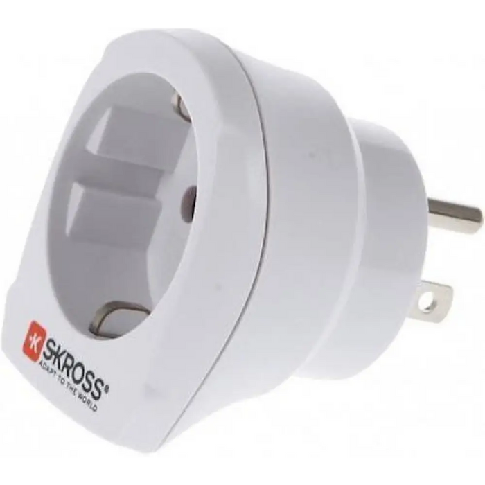 Skross - 1500203 220v EU to US plug adapter - Адаптери<<<Аксесоари за телевизори<<<Аксесоари<<<TechMart