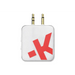 Skross audio adapter 3.5 mm jack to Bluetooth White - Аудио кабели<<<Кабели<<<ValiAPI