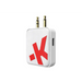 Skross audio adapter 3.5 mm jack to Bluetooth White - Аудио кабели<<<Кабели<<<ValiAPI